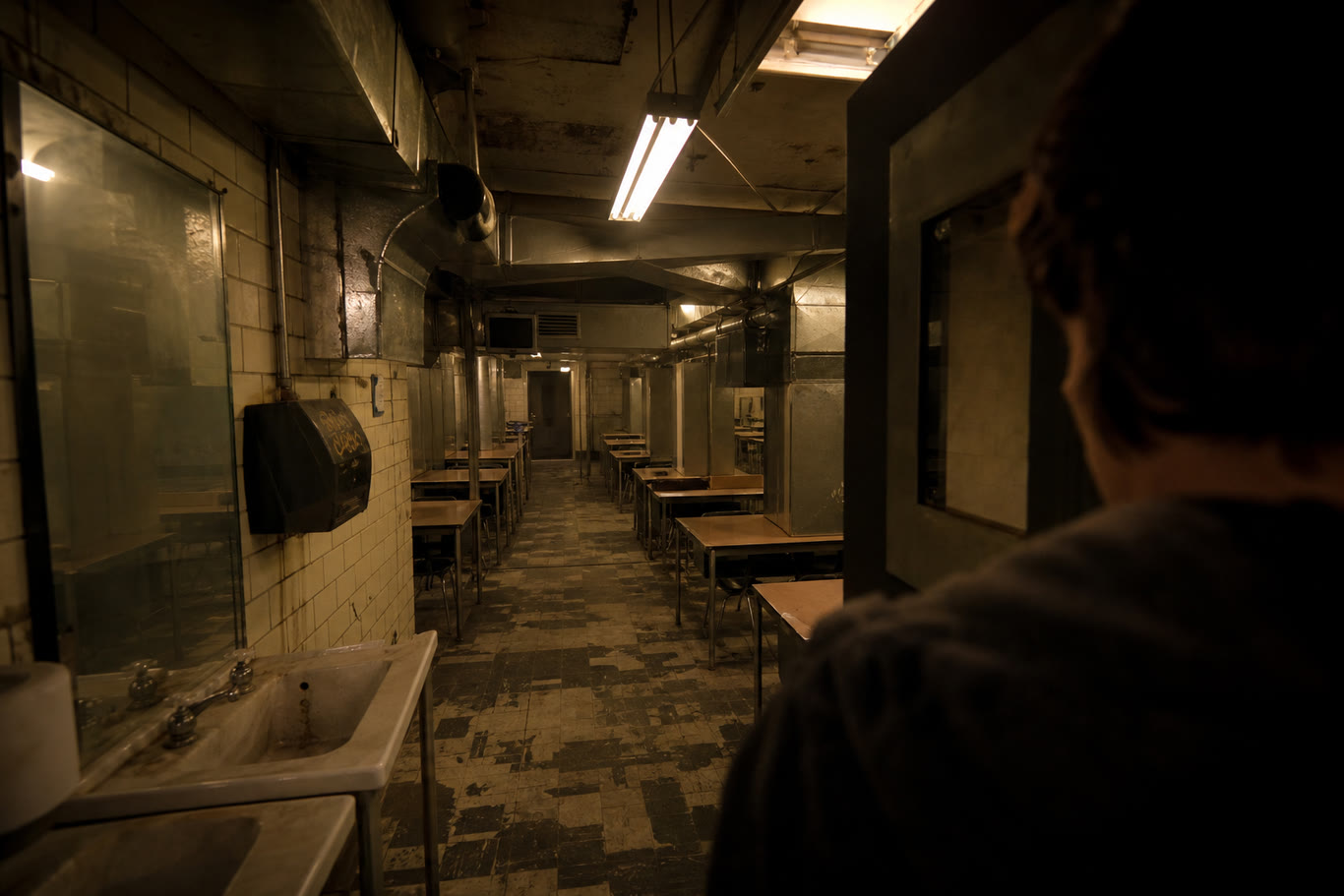 forgotten basement boiler room